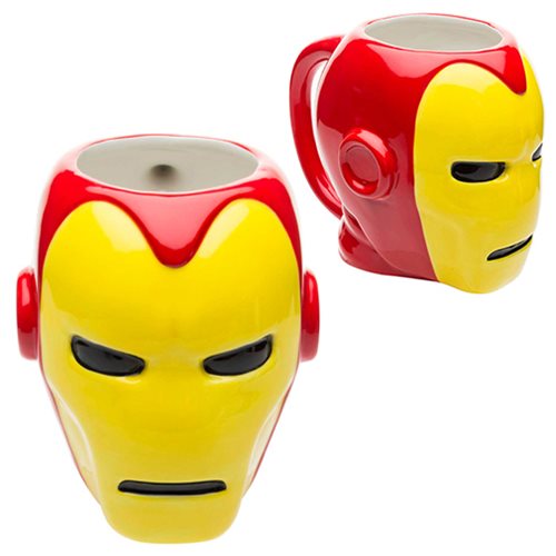 Iron Man Ceramic Molded Mug